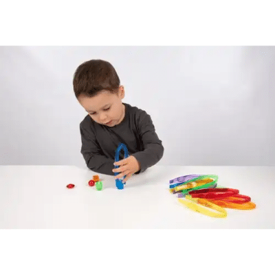 Tickit - Doorschijnend kleurenpincet