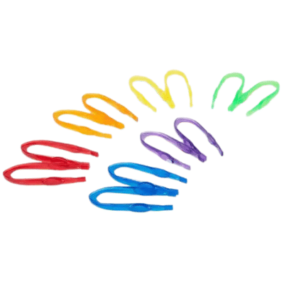 Tickit - Doorschijnend kleurenpincet