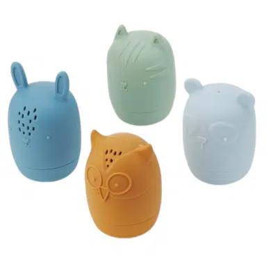 Tickit - Silisoft Dierlijke Waterspuiters - Neutrale Kleuren