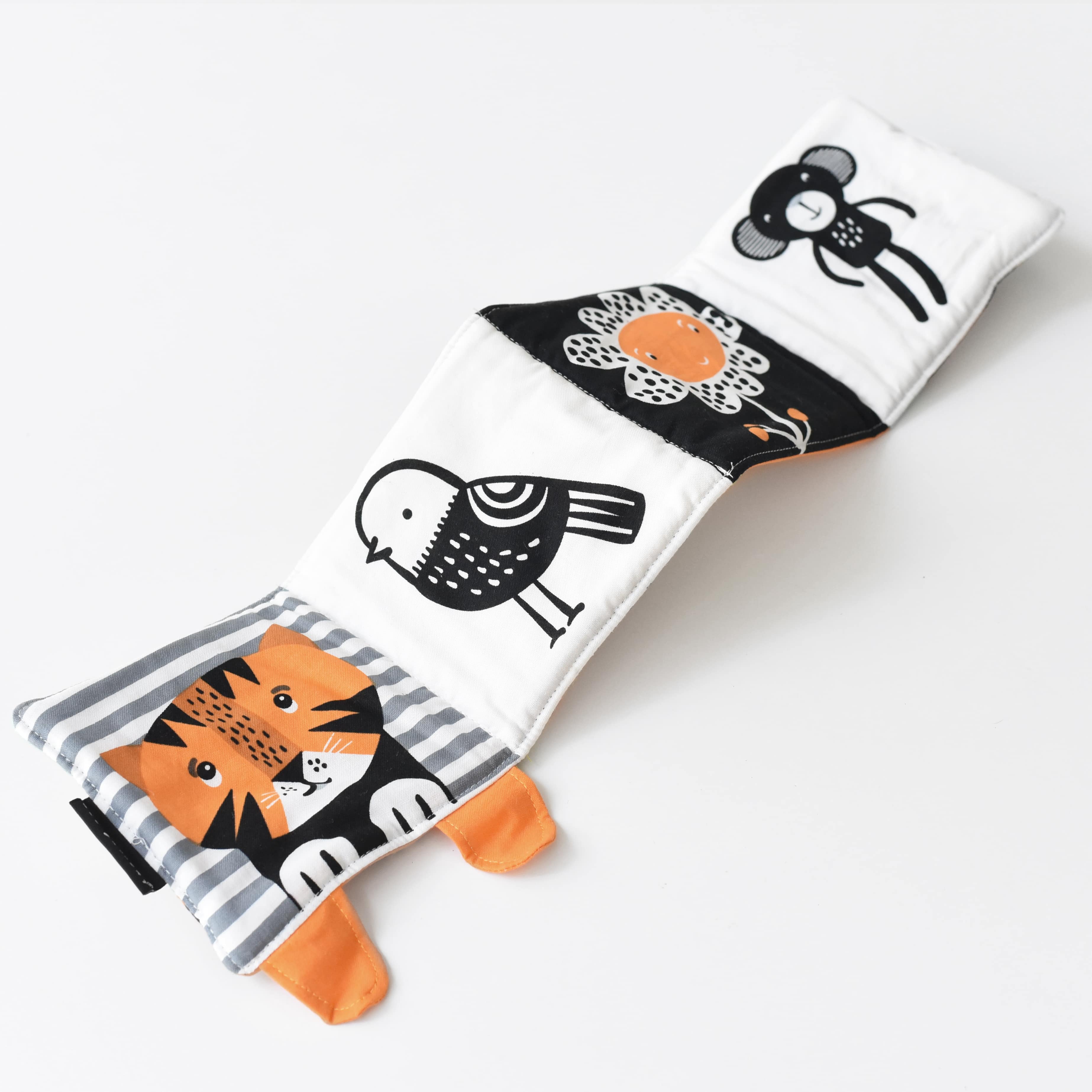 Wee Gallary - Baby's eerste soft book - Tiger