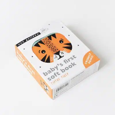 Wee Gallary - Baby's eerste soft book - Tiger