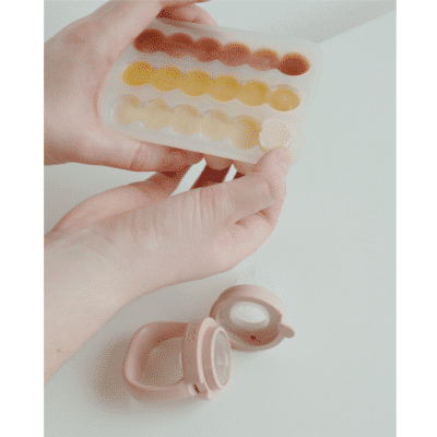 Bibs - Baby Feeder Freezer Tray - Ivory