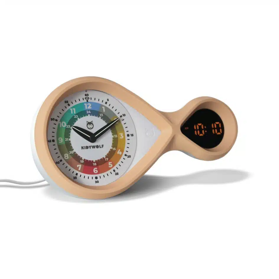 KIDYWOLF - Kidyalarm - Educatieve Wekker - Roze