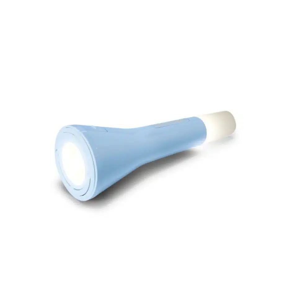 KIDYWOLF - Kidyflashlight - Zaklamp 3in1 - Blauw
