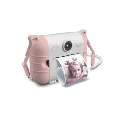 KIDYWOLF - Kidyprint - Fototoestel met Thermische Printer - Roze