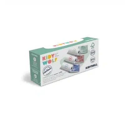 KIDYWOLF - Kidyroll - 1 x 5 Klassieke Papierrollen voor KIDYPRINT
