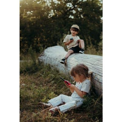 KIDYWOLF - Kidytalk - Walkie Talkies - Blauw/Rood