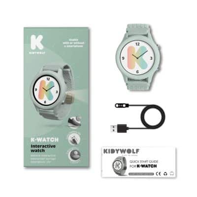 KIDYWOLF - Kwatch - Multifunctionele Smartwatch - Groen