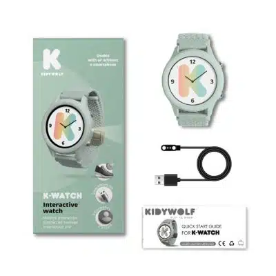 KIDYWOLF - Kwatch - Multifunctionele Smartwatch - Groen