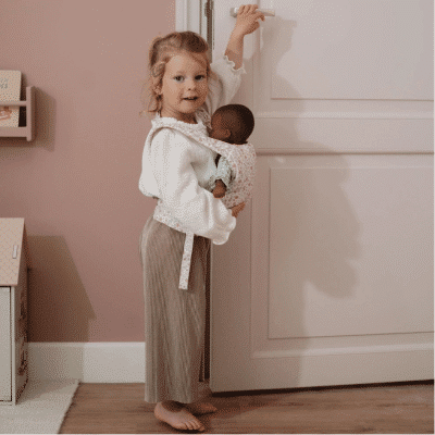 Little Dutch - Poppendraagzak - Soft Flowers