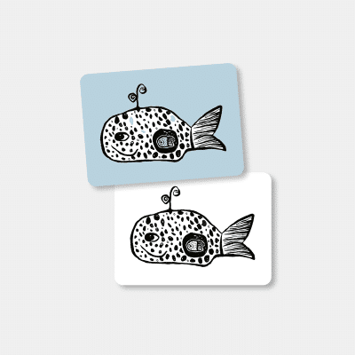 Mini Coco - Flash Cards - Oceaan diertjes