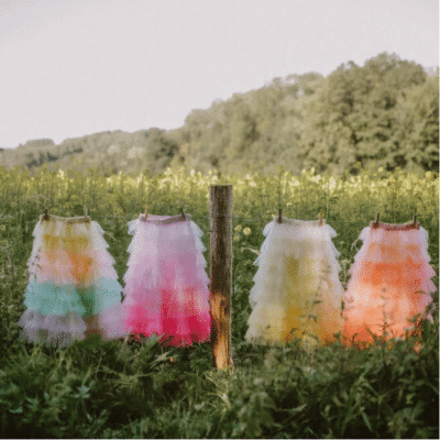 Ratatam - Frills Skirt - Pink