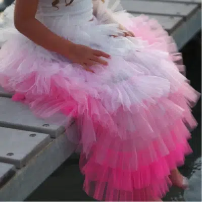 Ratatam - Frills Skirt - Pink