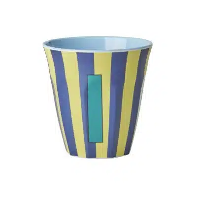 Rice - Middelgroot Alfabetbeker - Meerkleurig - I - Stripes