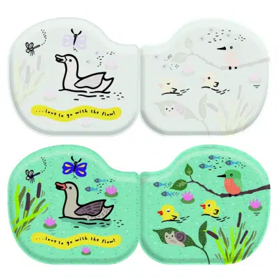 Wee Gallary - Badboekje - Shaped Bath Book – Duck & Friends