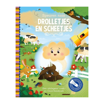 Zaklampboek - Speuren naar drolletjes en scheetjes