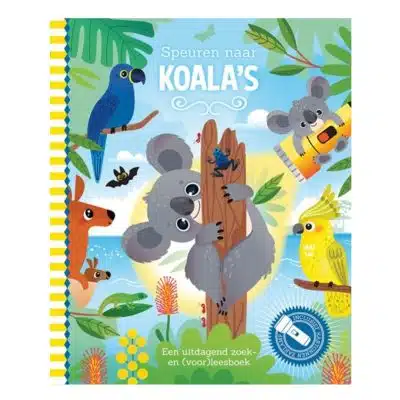 Zaklampboek - Speuren naar koala's