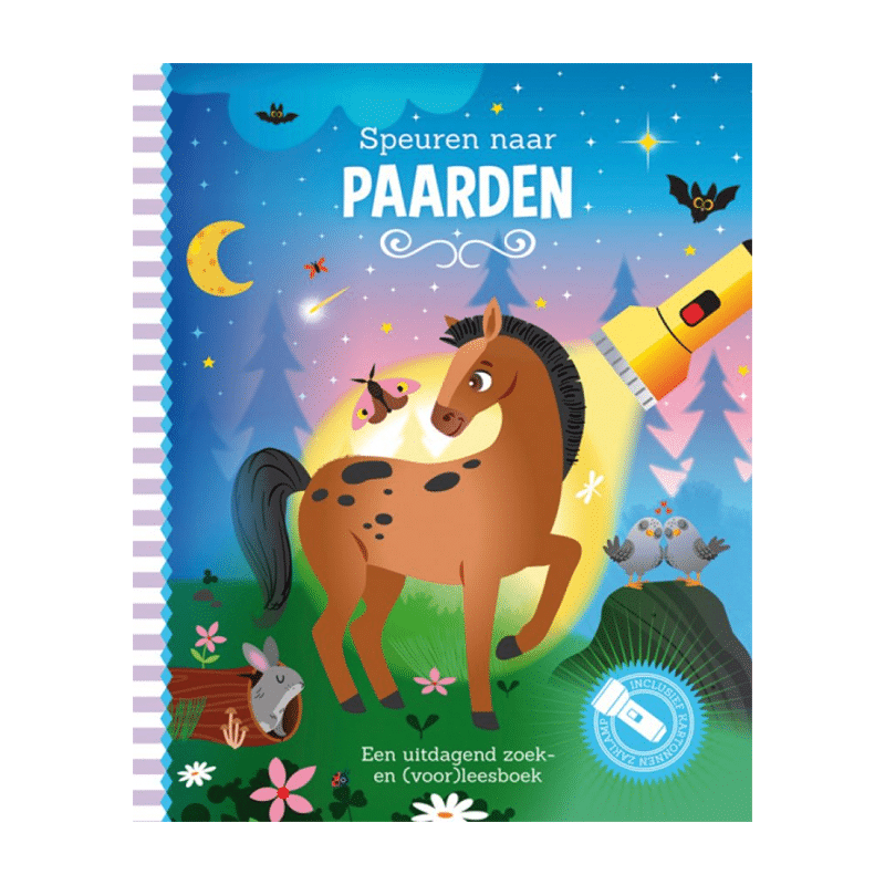 Zaklampboek - Speuren naar Paarden