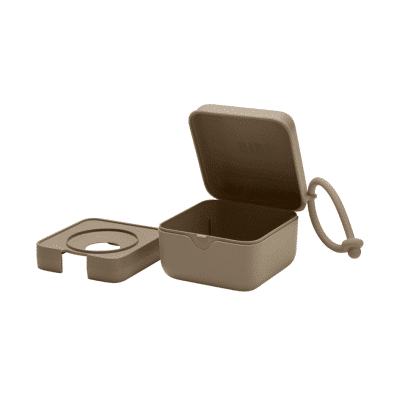 Bibs - Pacifier Box - Dark Oak
