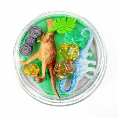 Dutch Dough - Surprise pot - Magic Sand - Dinosaur