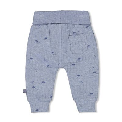Feetje - Broek rib AOP - Blue Ocean