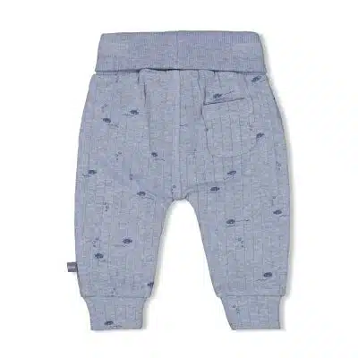 Feetje - Broek rib AOP - Blue Ocean