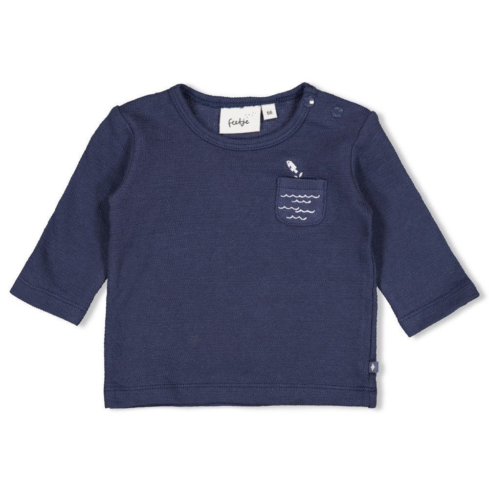 Feetje - Longsleeve - Blue Ocean - Indigo