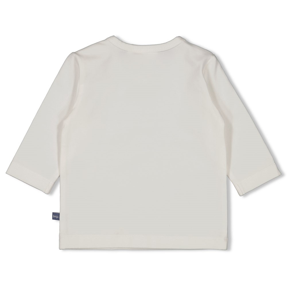 Feetje - Longsleeve - Blue Ocean - Offwhite