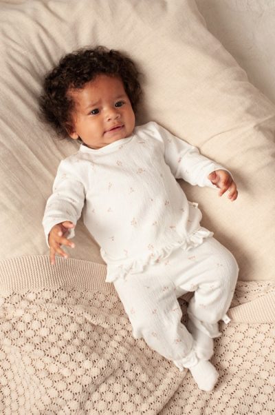 Feetje - Longsleeve ruches crinkle AOP - Delicate Flower