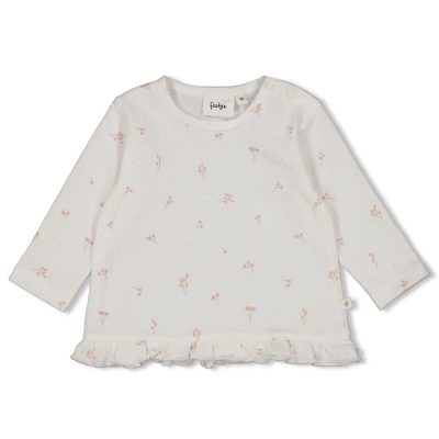 Feetje - Longsleeve ruches crinkle AOP - Delicate Flower