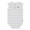 Feetje - Romper rib met streep - Blue Ocean