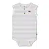 Feetje - Romper rib met streep - Blue Ocean