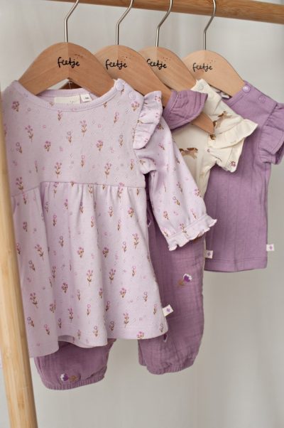 Feetje - Top pointelle rib - Flower Ranch