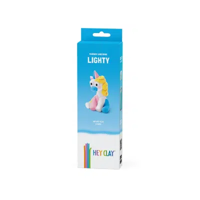Hey Clay - Rainbow Unicorn - Lighty