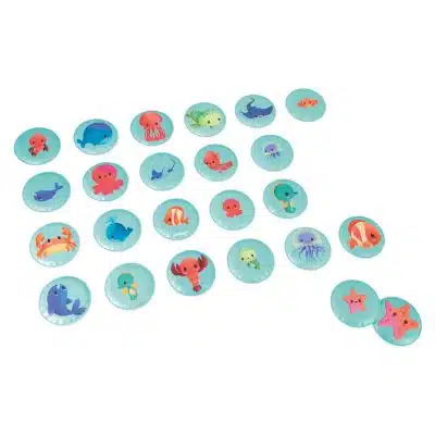 Janod - Badspeelgoed - Memospel Baby dieren