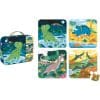 Janod Puzzel - 4 puzzels Dinosaurus