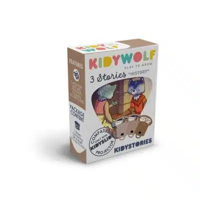 KIDYWOLF - Kidystories - 3 Verhalen Geschiedenis voor Kidyslide