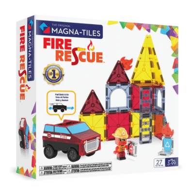 Magna-Tiles - Fire Station - 27 Piece Set