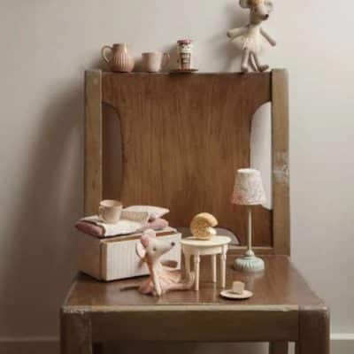 Maileg - Vintage Floor Lamp - Mouse - Mint