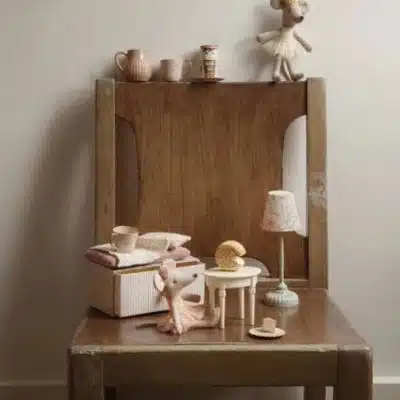 Maileg - Vintage Floor Lamp - Mouse - Mint