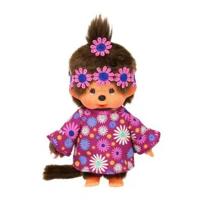 Monchhichi - Meisje Flower Power (20cm)