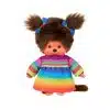 Monchhichi - Meisje in regenboogjurk