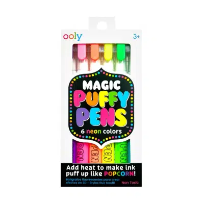 Ooly - Magic Neon Puffy Pens