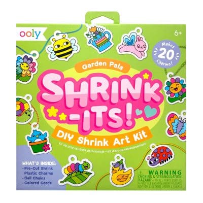 Ooly - Shrink-Its! D.I.Y. Shrink Art Kit - Garden Pals