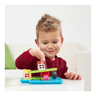 SmartGames - Drie Kleine Biggetjes - Deluxe (48 opdrachten)