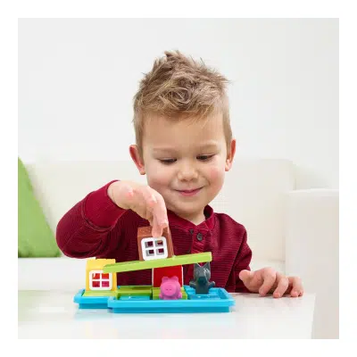 SmartGames - Drie Kleine Biggetjes - Deluxe (48 opdrachten)