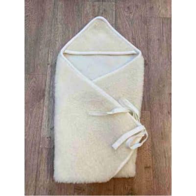 We Are Wovens - Wollen Wikkeldeken - Flath White