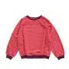 Your Wishes - Stripe French Knit - Sweater Mom - Beetroot Purple