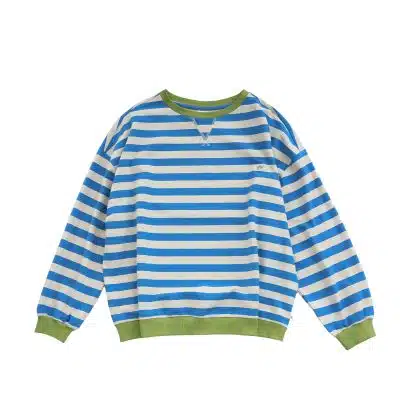 Your Wishes - Stripe French Knit - Sweater Mom - French Blue