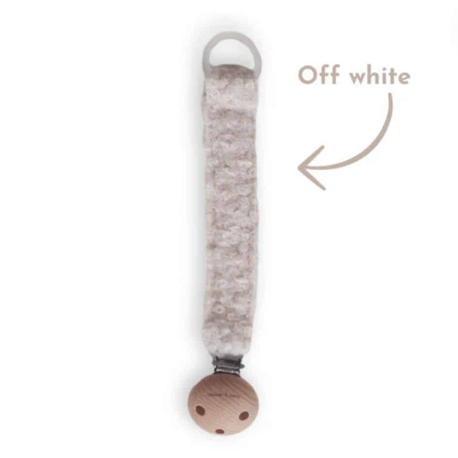 Chewies and More - Animal - Teddy - Clip - Off White/Rugbord